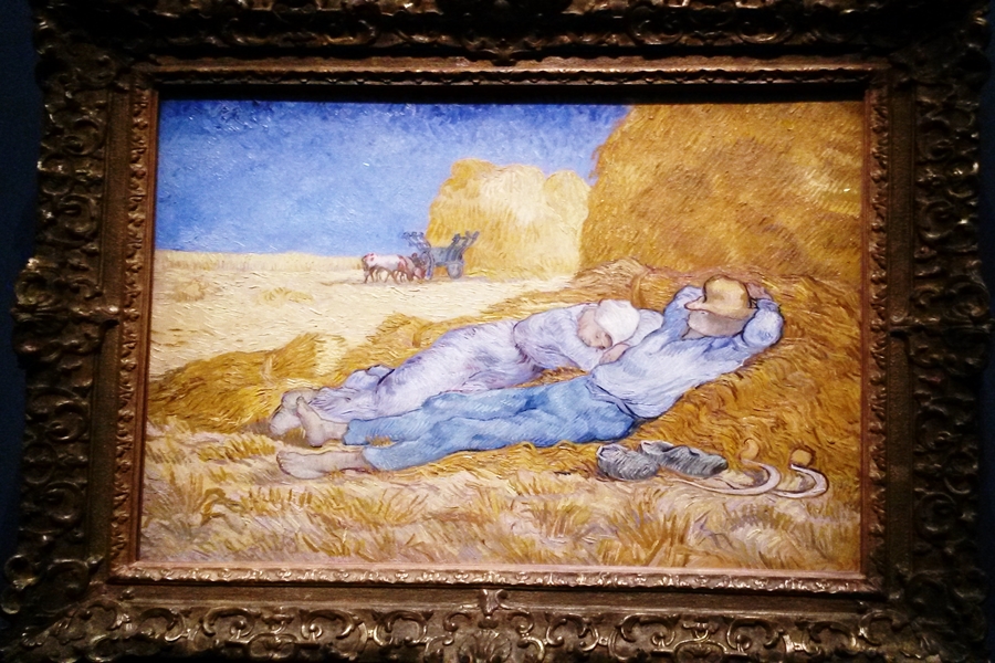 A sesta - Van Gogh.